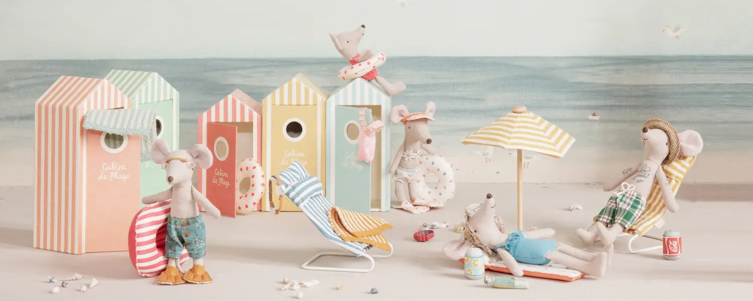 Maileg Beach & Surfer Collection - I Want That Present