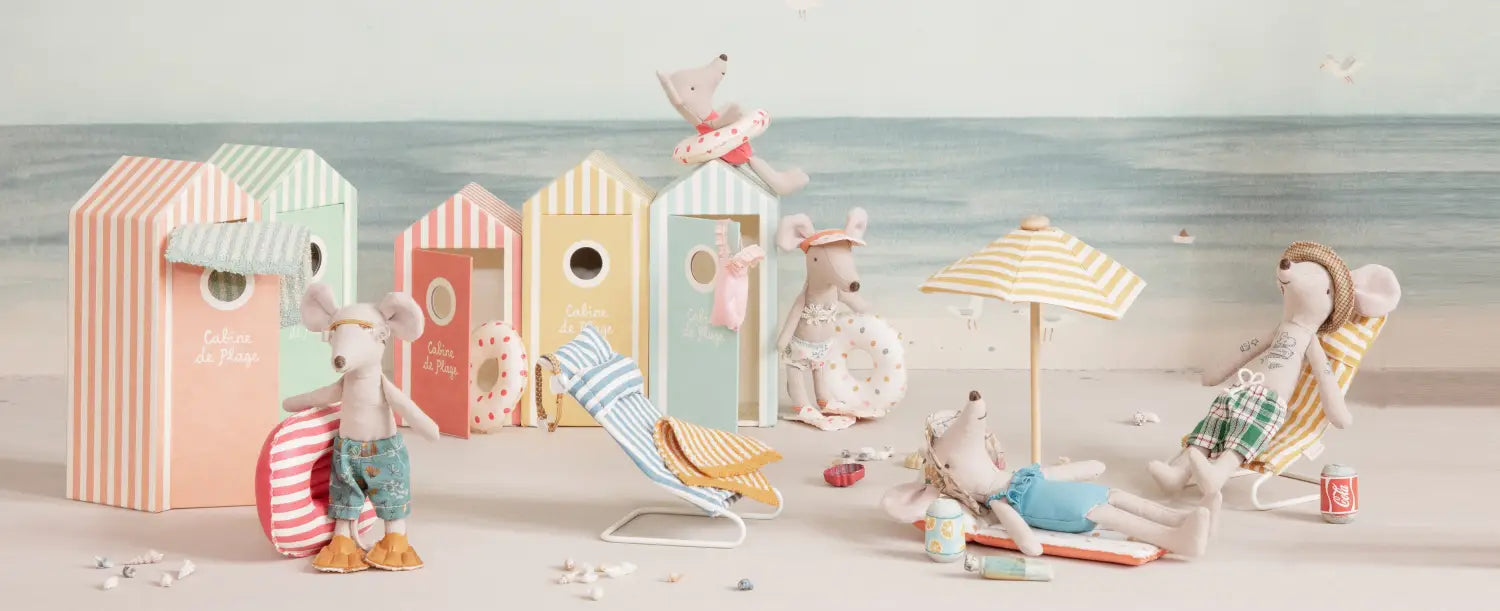 Maileg Beach & Surfer Collection - I Want That Present