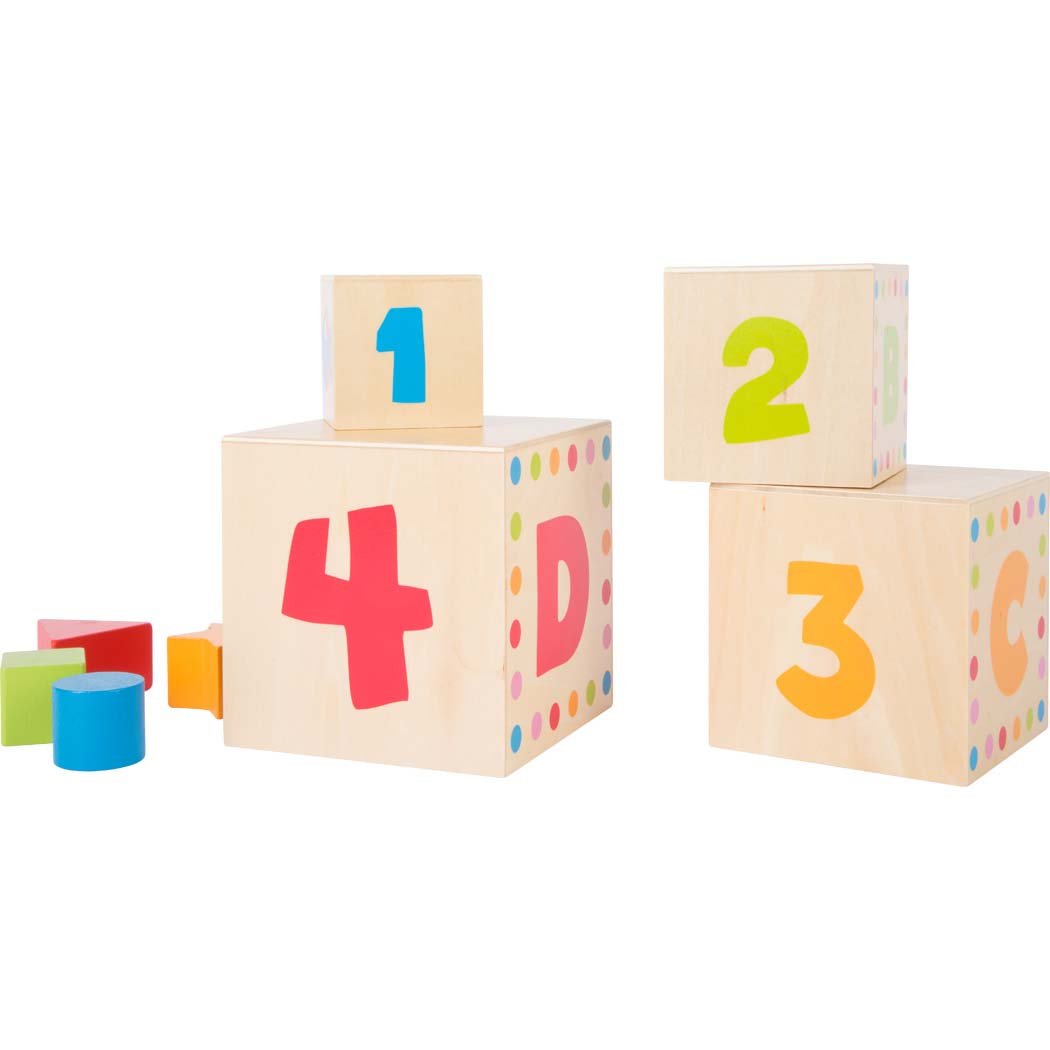 ABC Stacking Cubes by Small Foot - I Want That Present