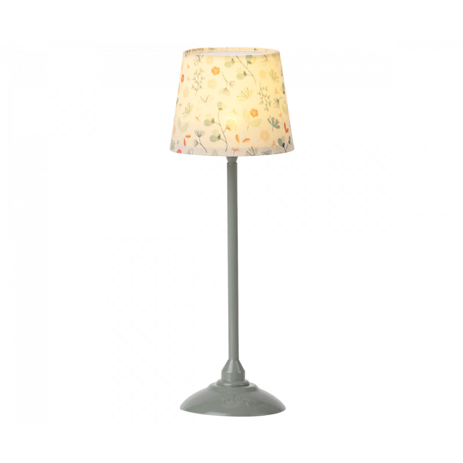 Maileg Miniature Floor Lamp - Mint