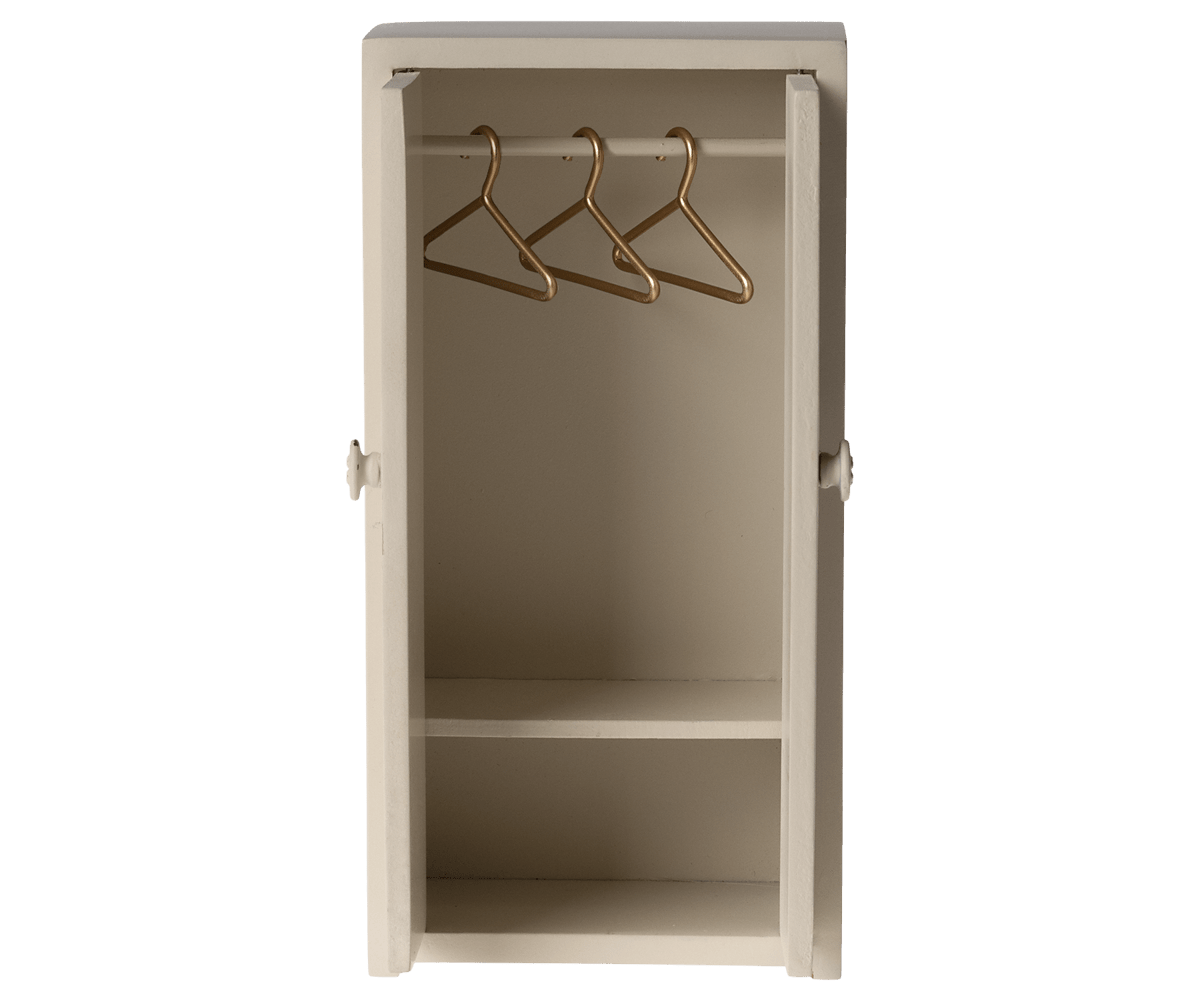 Maileg Mouse Closet / Wardrobe - Cream - I Want That Present