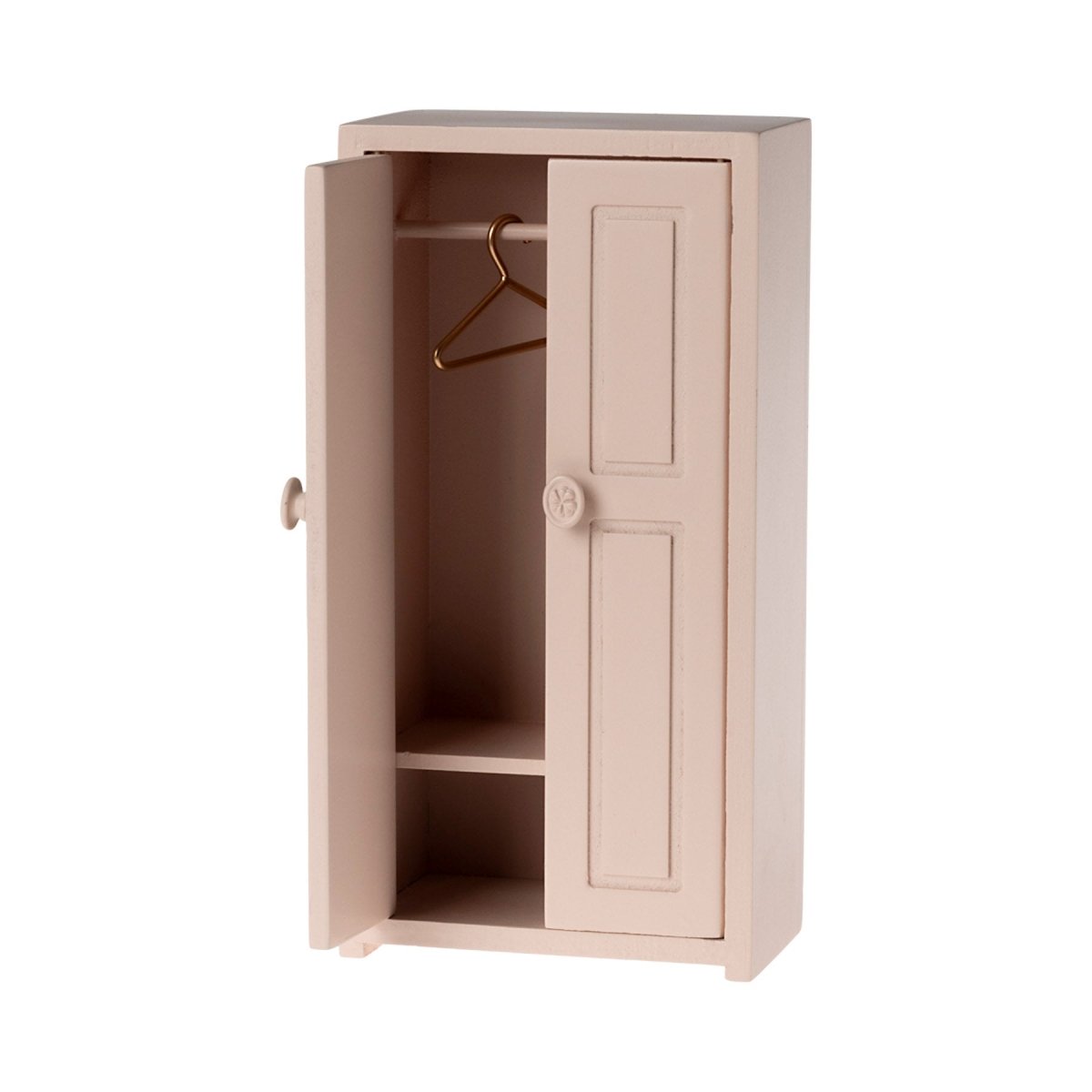 Maileg Mouse Closet / Wardrobe - Light Rose - I Want That Present