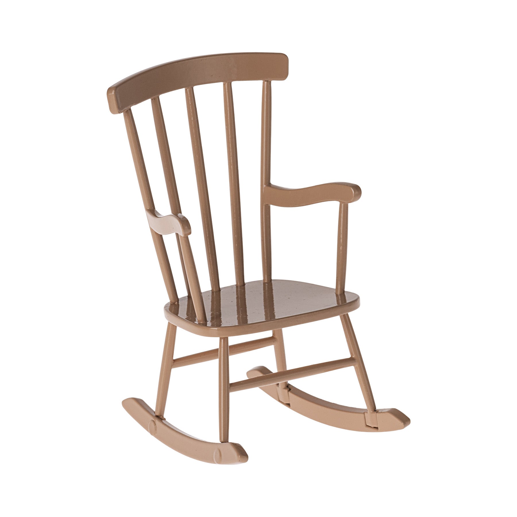 Maileg Rocking Chair, Mouse, Dark Powder