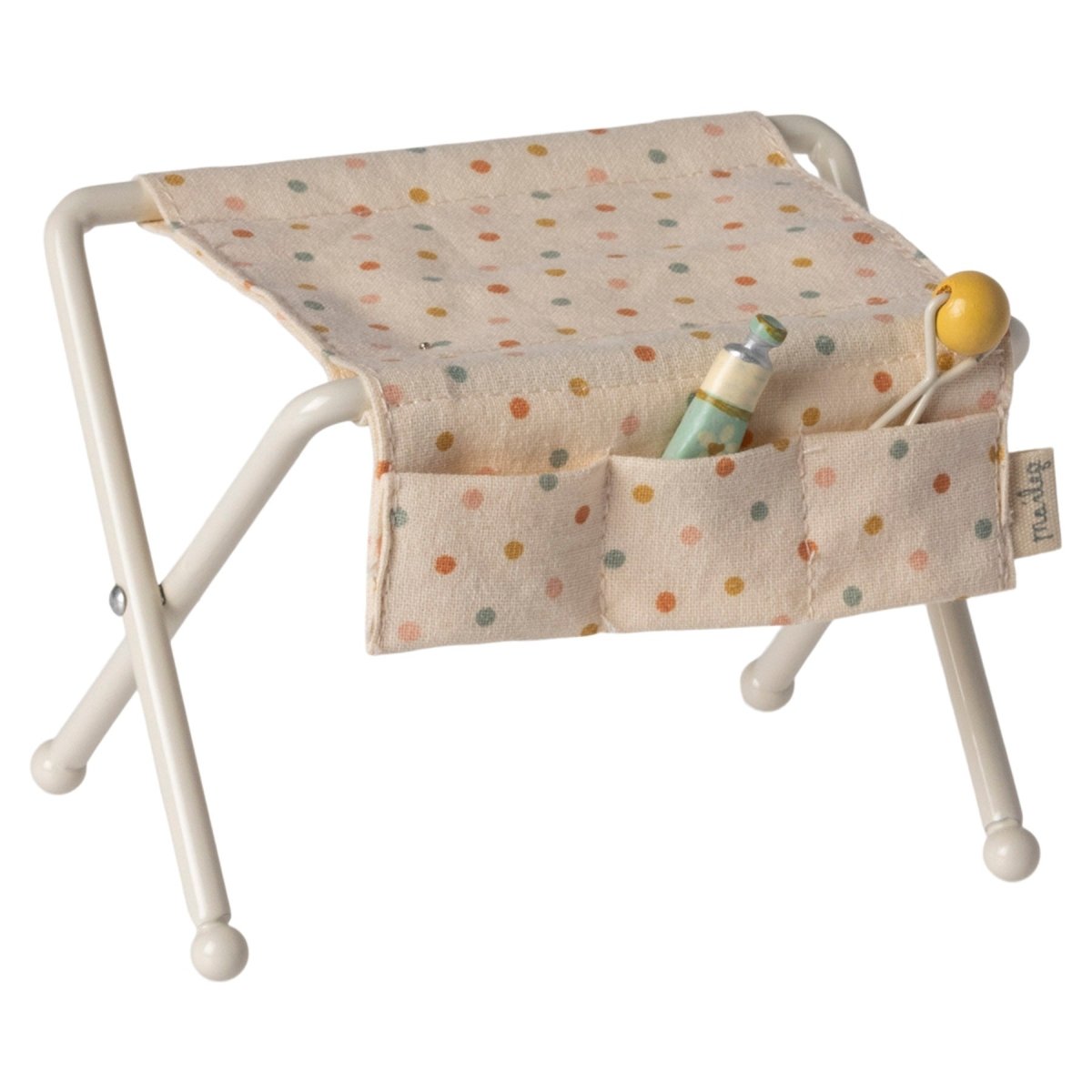 Maileg Nursery Table, Baby Mouse - Spotty - I Want That Present