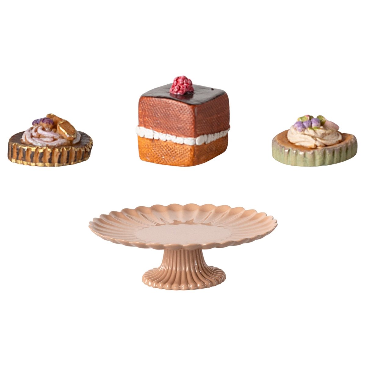 Maileg Cake Stand and Cakes - I Want That Present