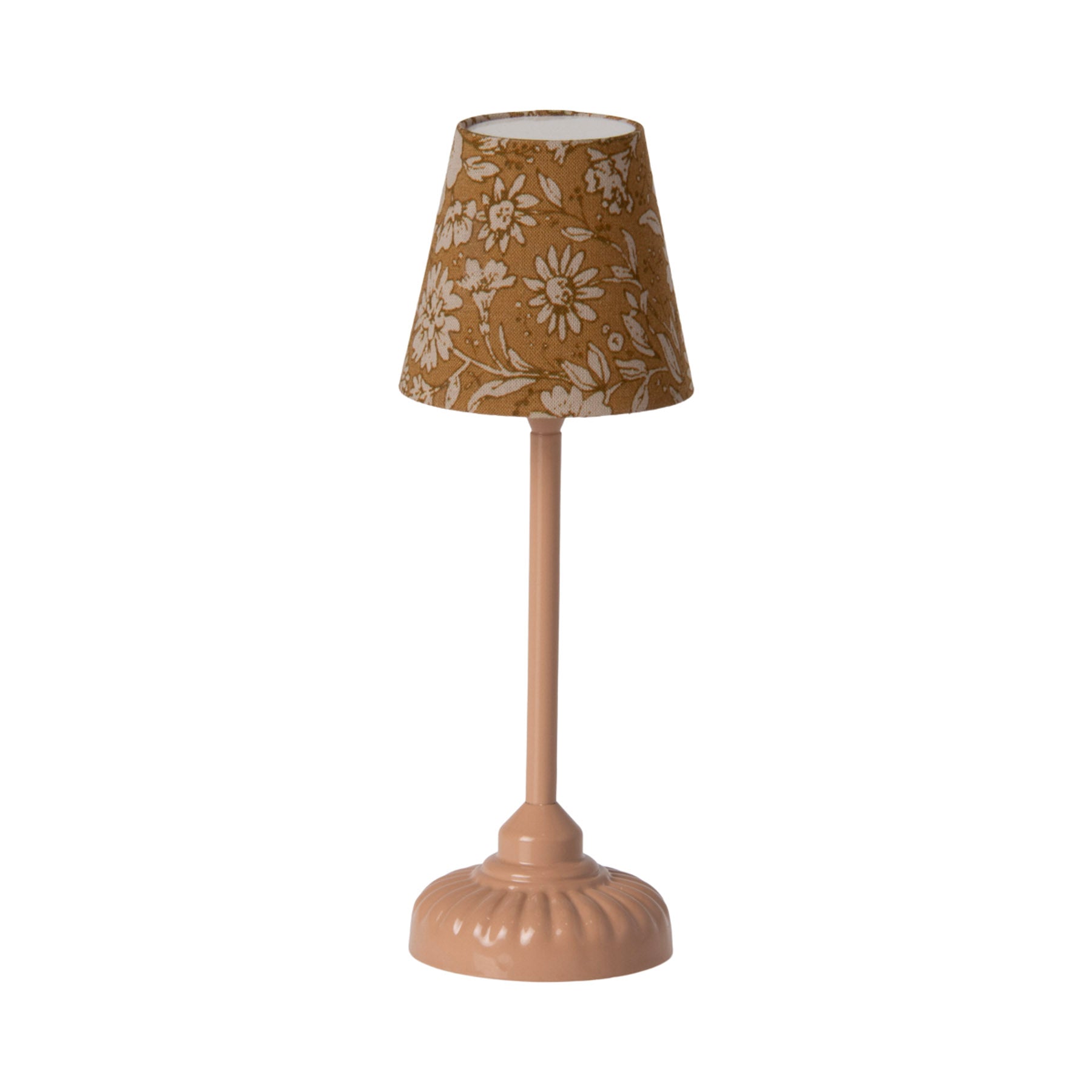 Maileg Vintage Floor Lamp for Mice - Dark Powder