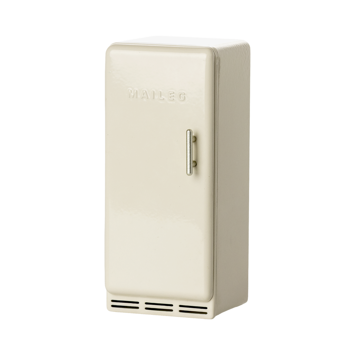 Maileg Fridge, Mouse - Off white Metal