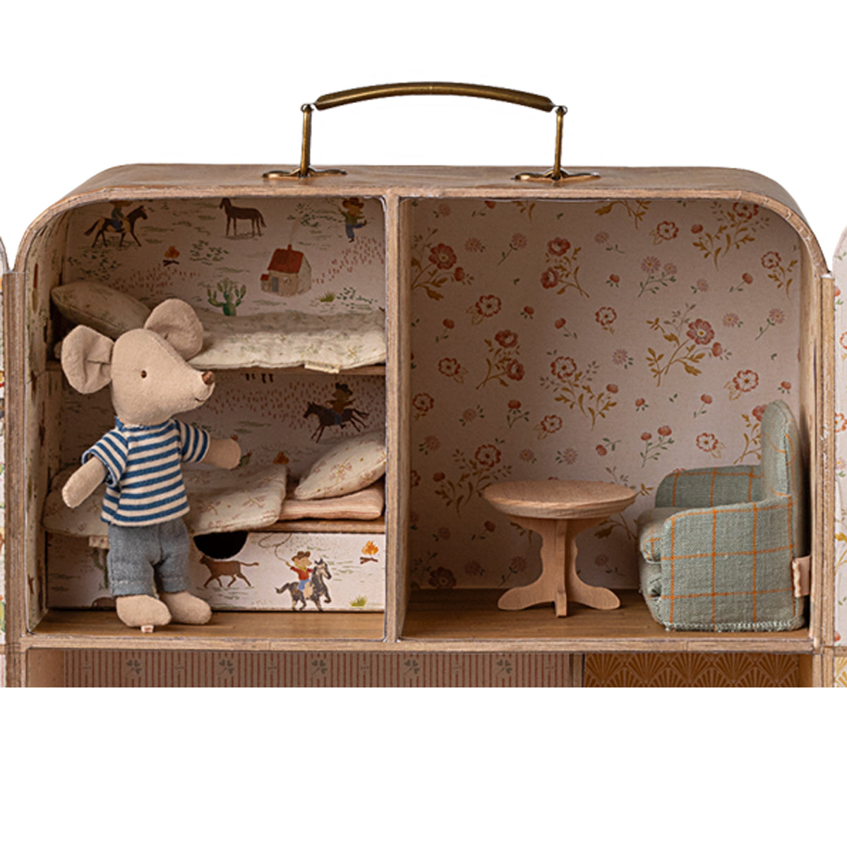 Maileg SuitCasa for Little Sister and Brother Mice - PREORDER - due mid December