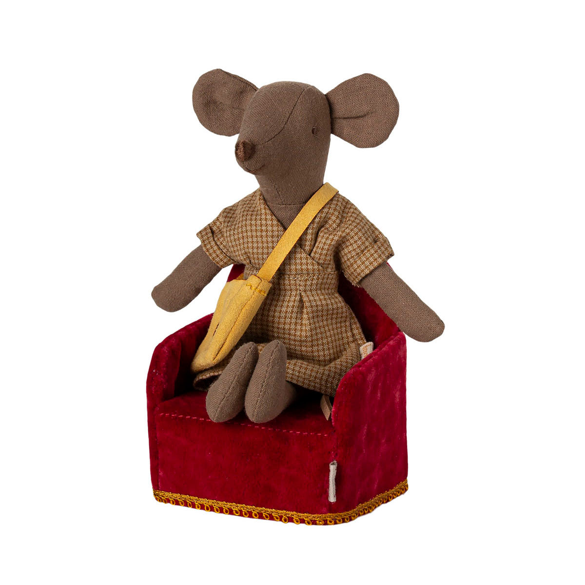 Maileg Folding Chair, Mouse - Red - PREORDER - due October