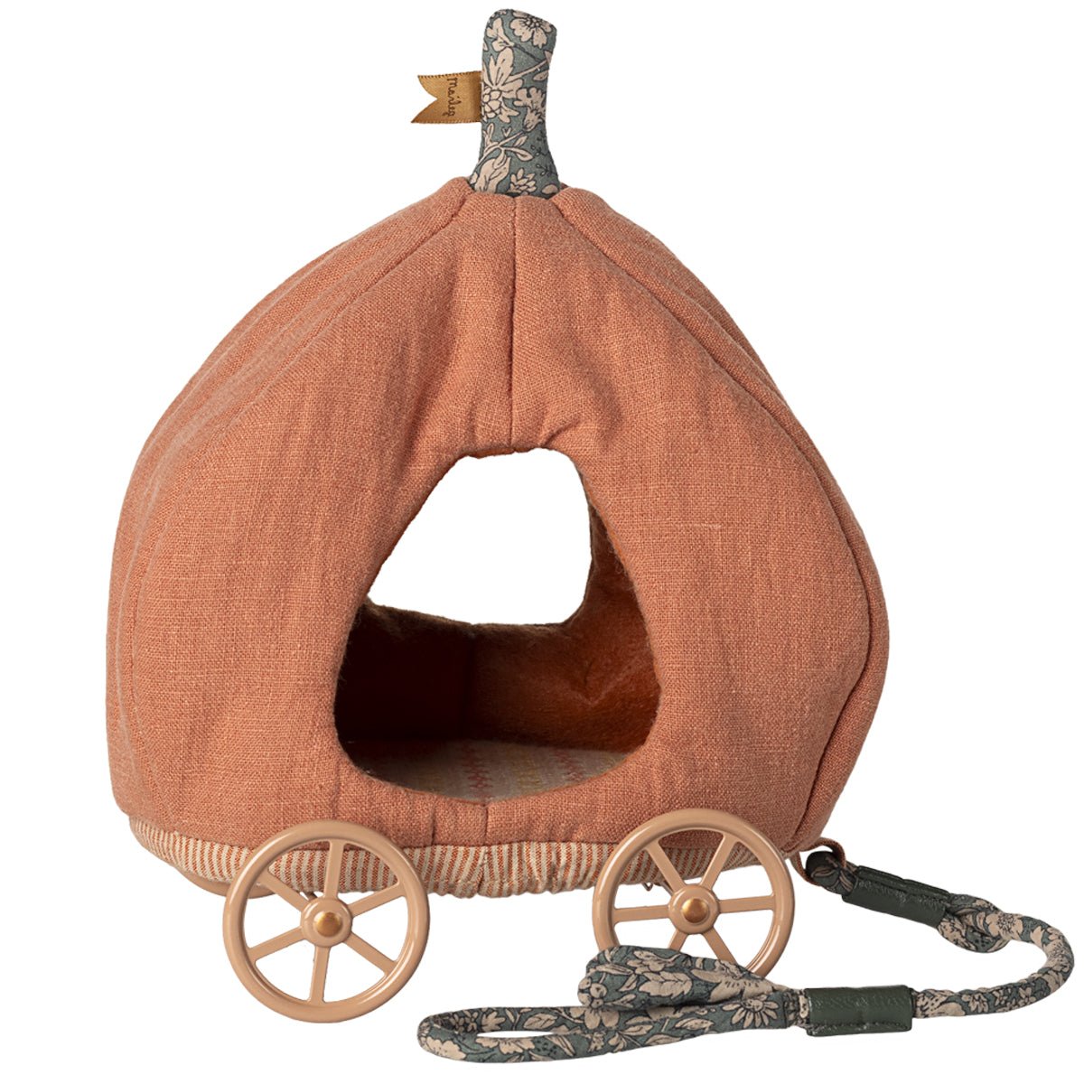 Maileg Pumpkin Carriage, Mouse - I Want That Present