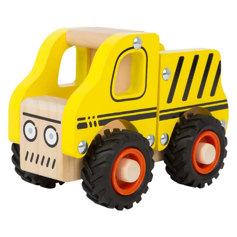 Wooden Construction Site Vehicle by Small Foot - DAMAGED BOX - I Want That Present