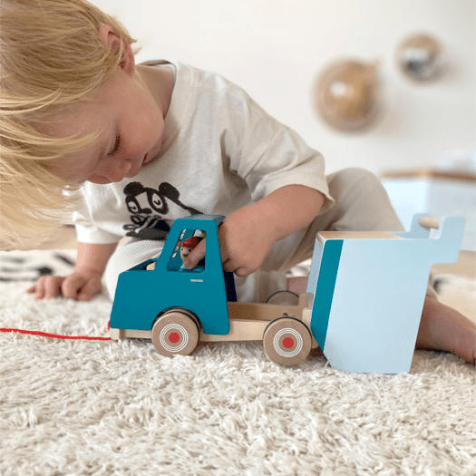 Pull - Along Dump Truck by Small Foot - I Want That Present