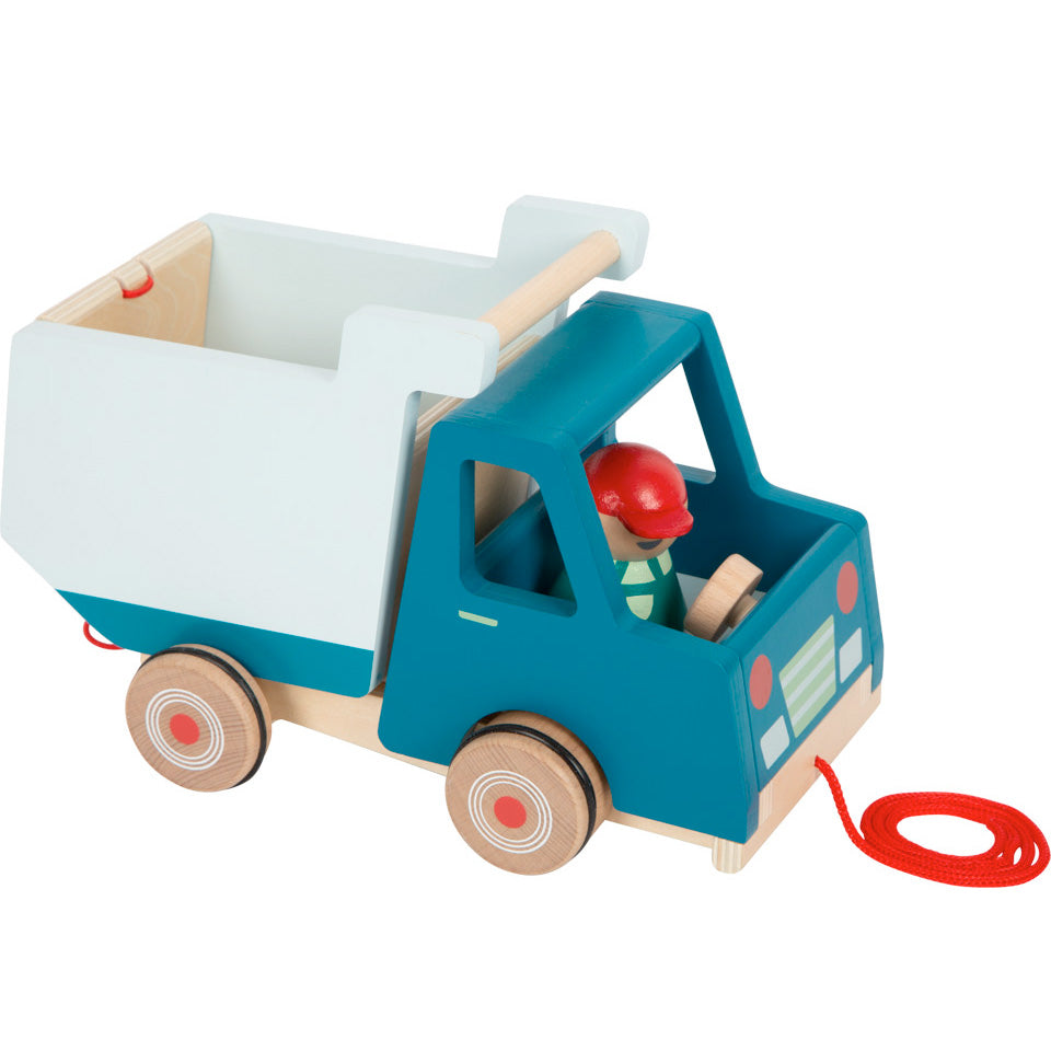 Pull-Along Dump Truck by Small Foot