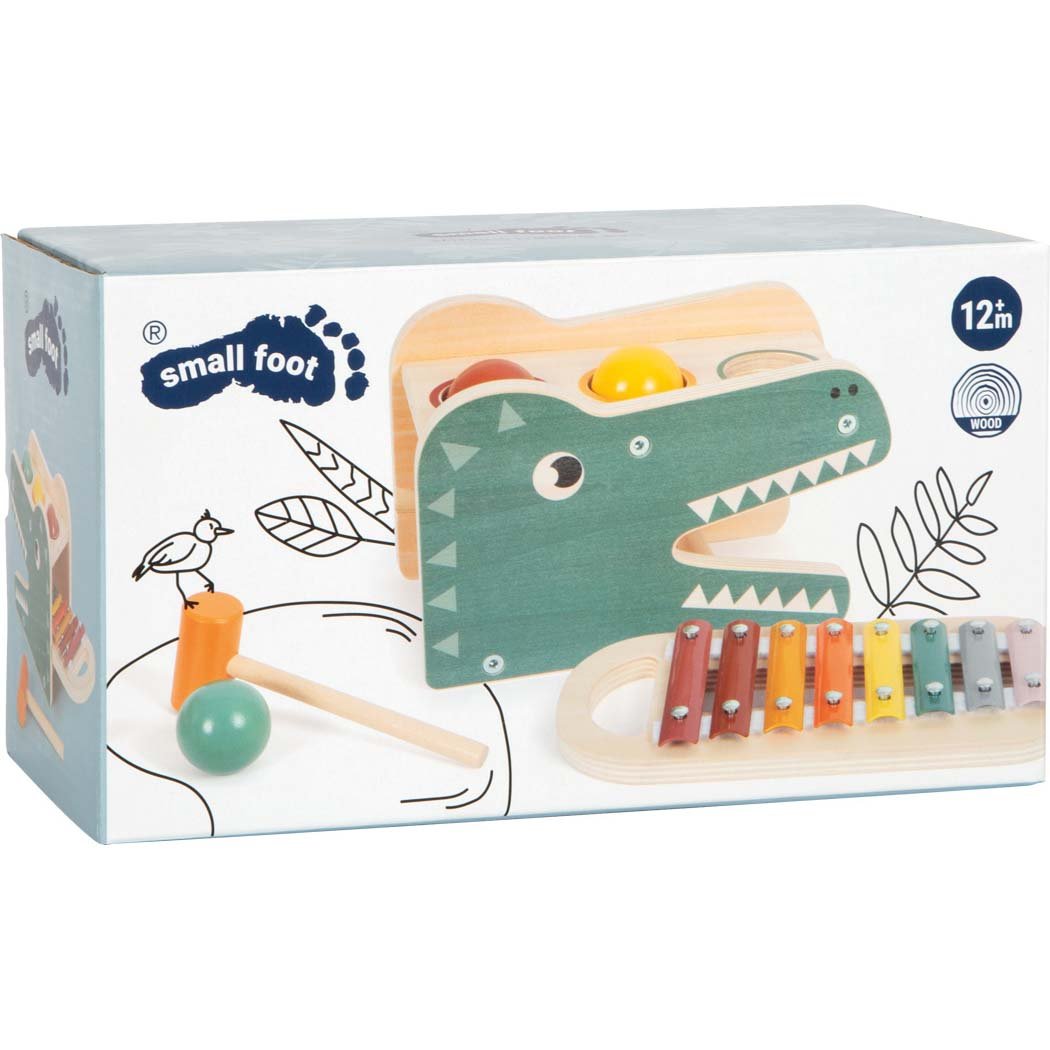 Xylophone Hammering Safari Toy by Small Foot - I Want That Present
