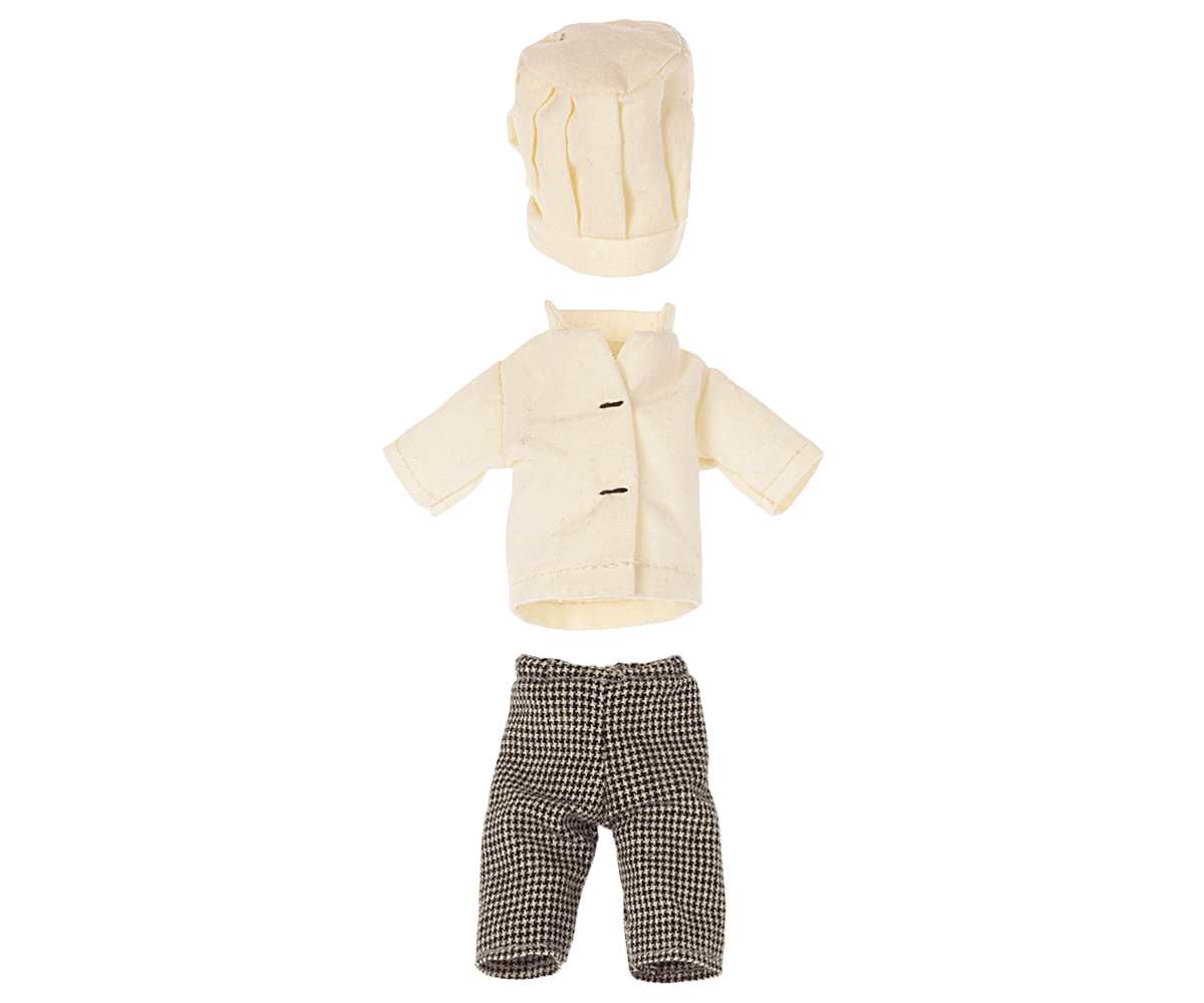 Maileg Mouse Chef Clothes - I Want That Present