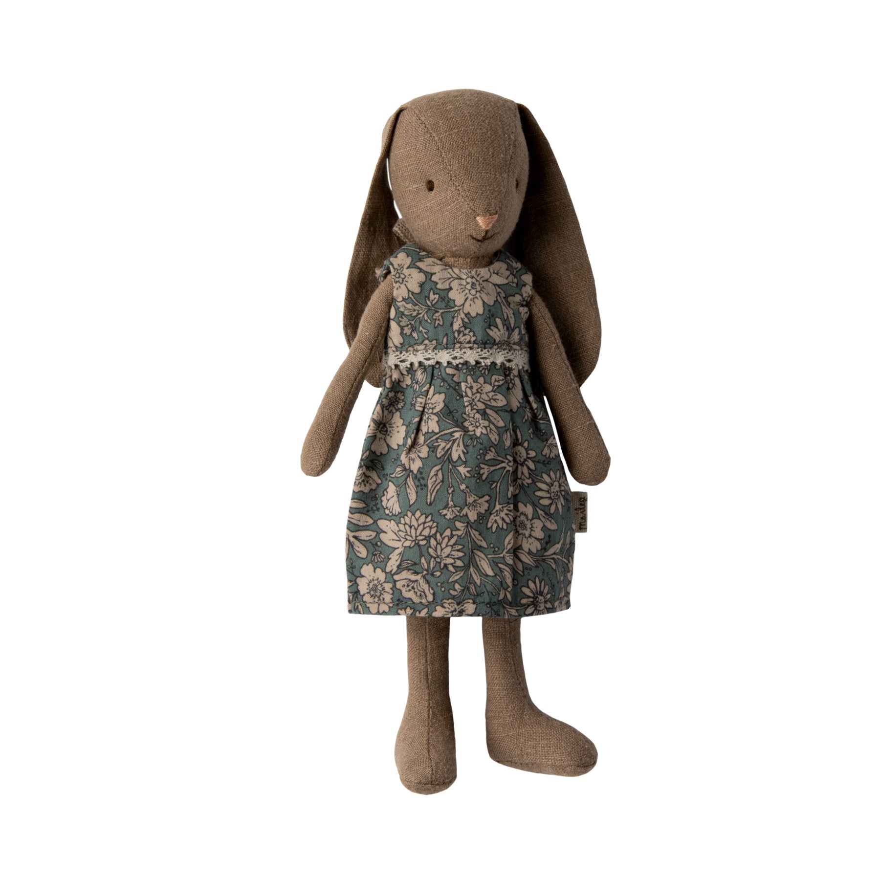 Maileg Bunny Size 2, Brown - Brown Dress