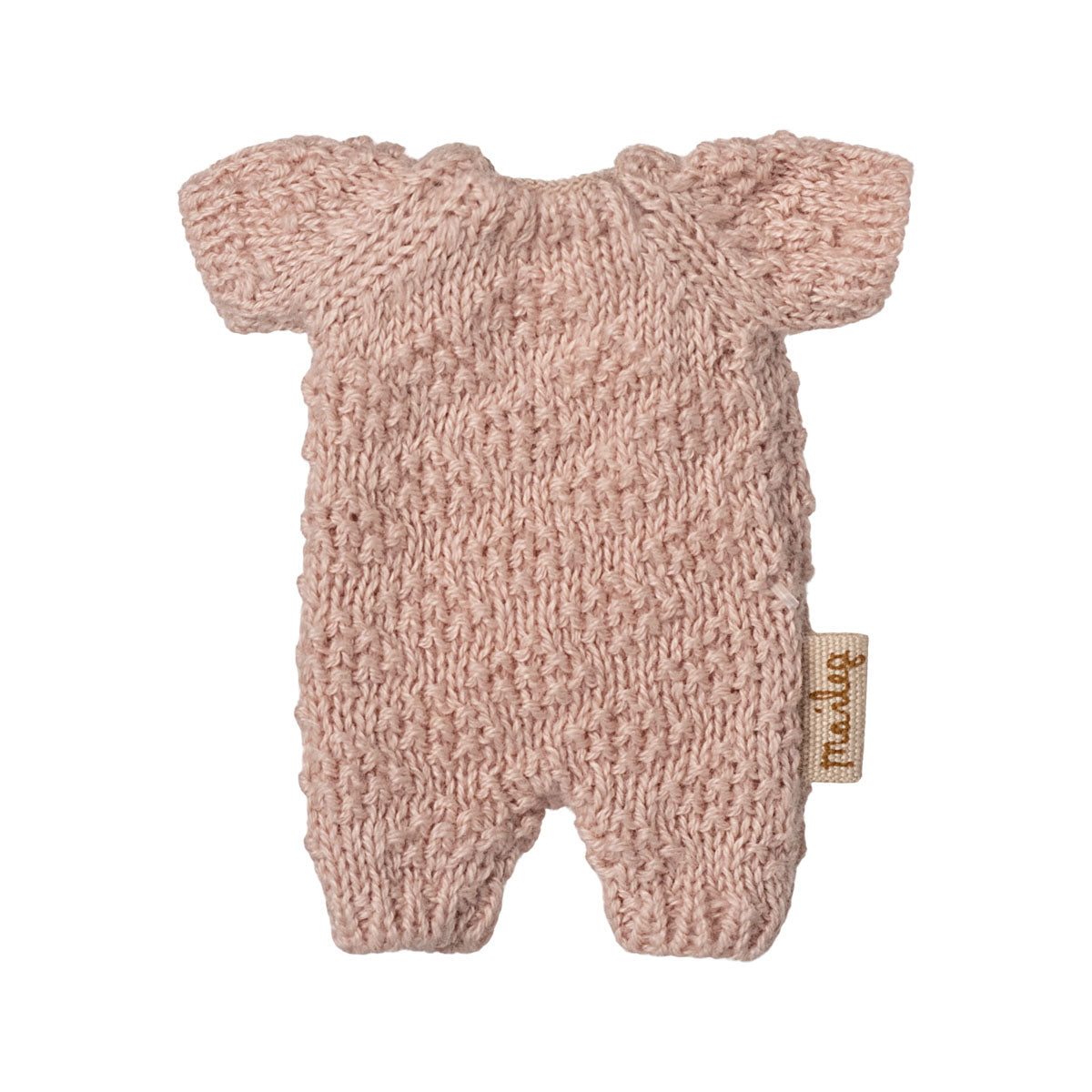 Maileg Knitted Suit, Micro Clothes - Rose - PREORDER - due October