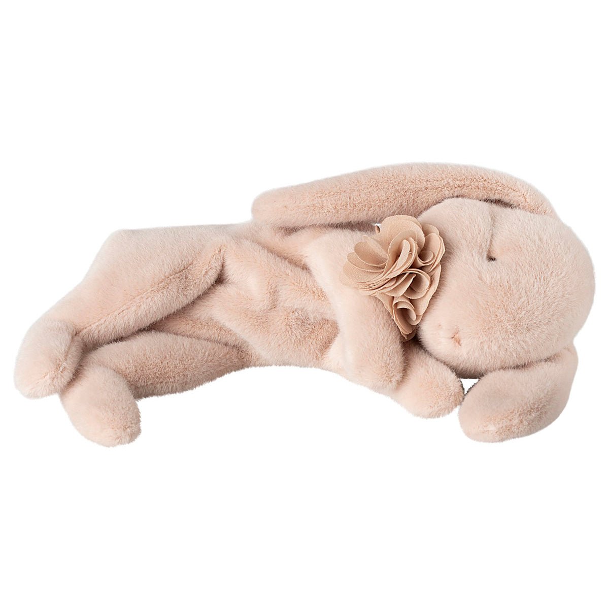 Maileg Sleeping Bunny Plush, Small - Powder - I Want That Present