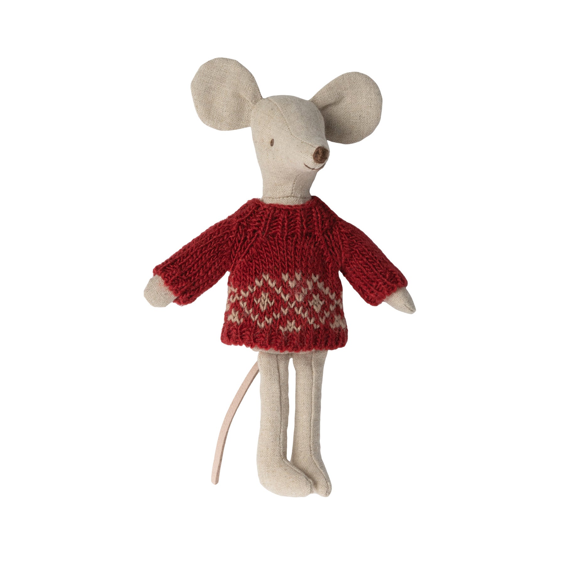 Maileg Mum Mouse Clothes - Red Jumper