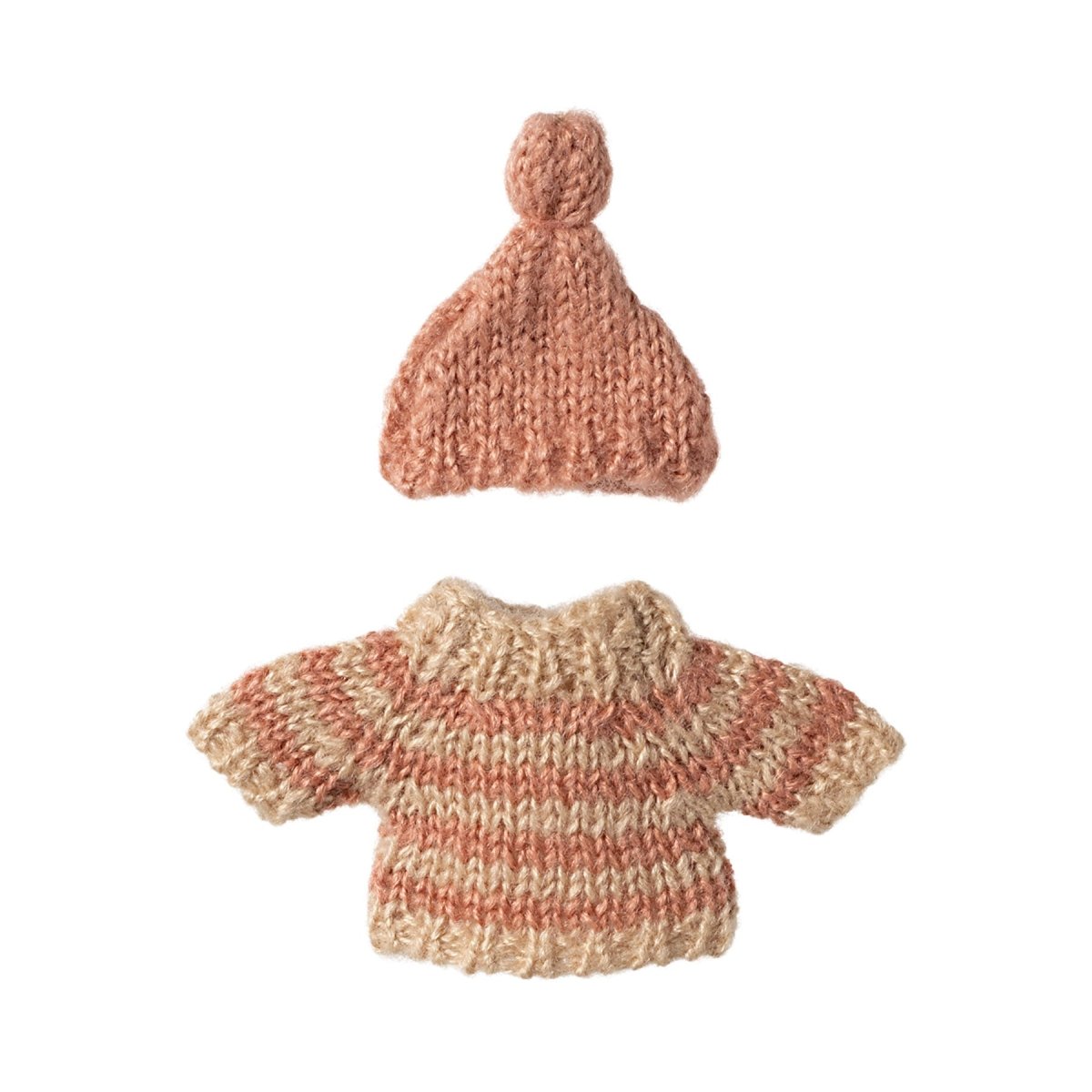 Maileg Big Sister Knitted Jumper & Hat - I Want That Present