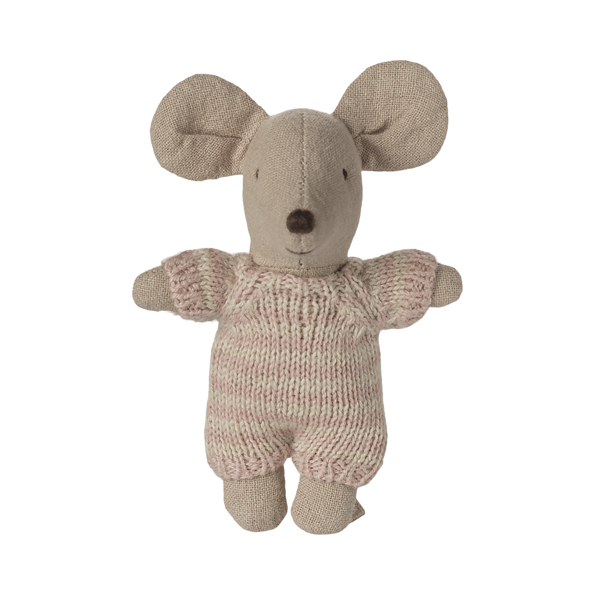 Baby Mouse in Carry Cot - Rose - I Want That Present