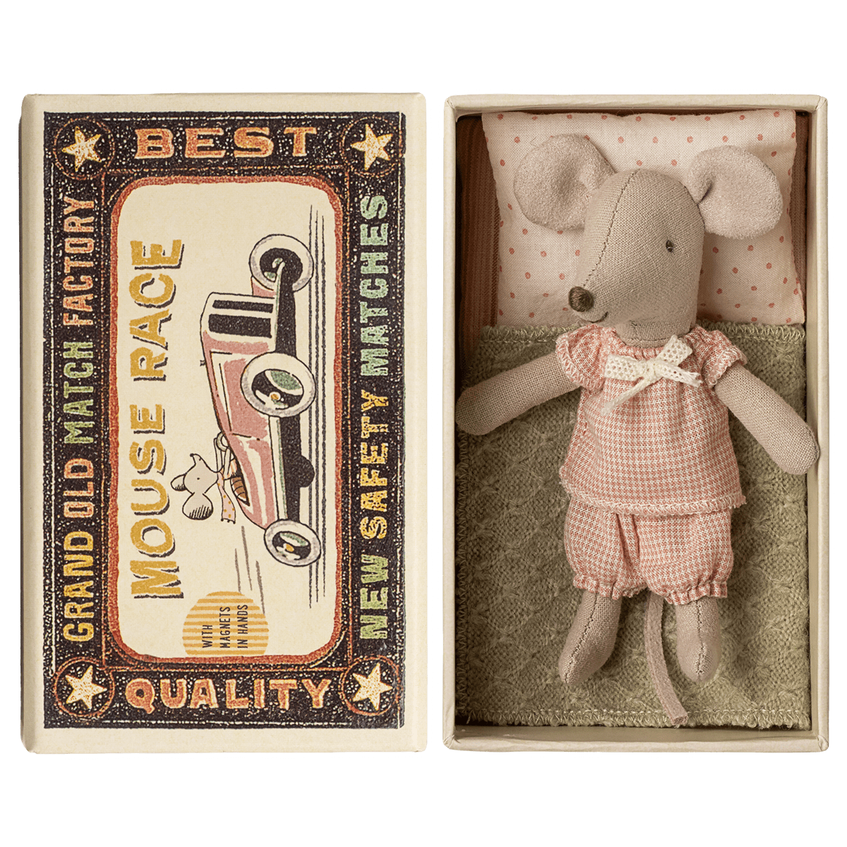 Maileg Little Sister Mouse in Matchbox - PREORDER - due November - I Want That Present