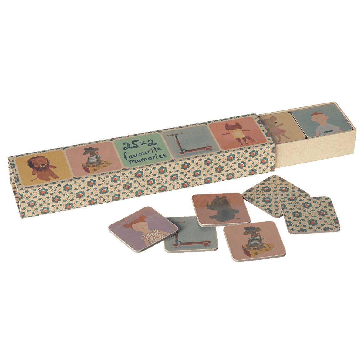 Maileg Limited Edition Memory Match Game (50 pcs) - I Want That Present