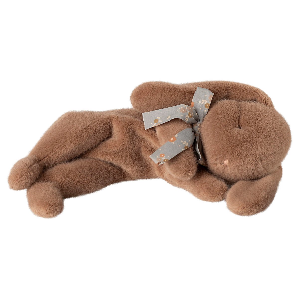 Maileg Sleeping Bunny Plush, Small - Soft Brown - I Want That Present