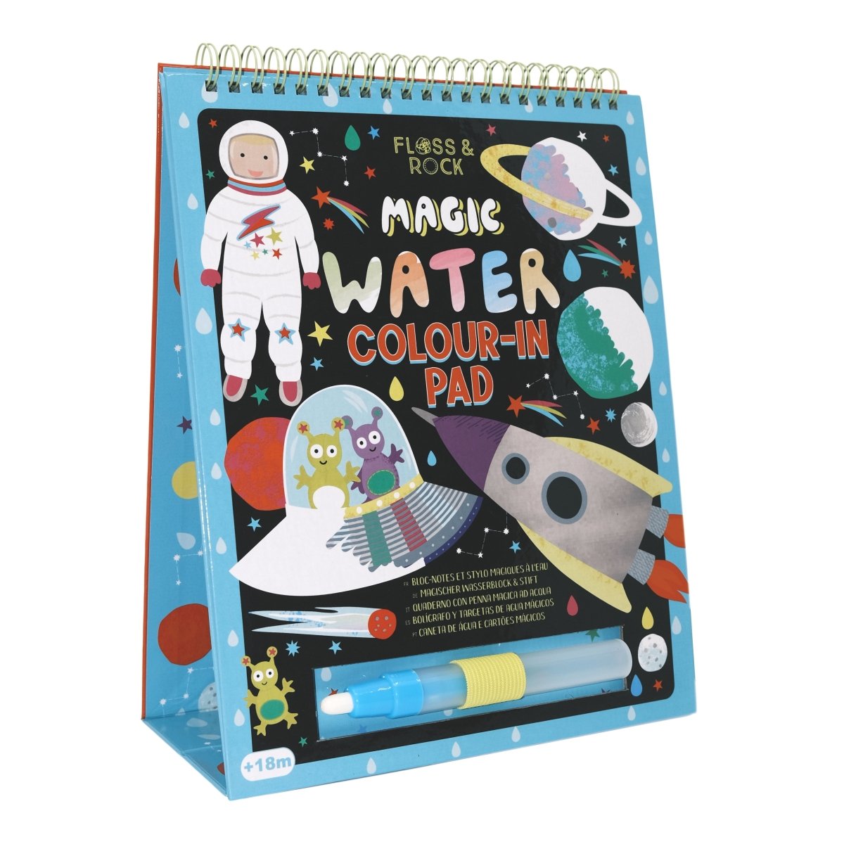 Magic Colour Changing Watercard Easel and Pen - Space - I Want That Present
