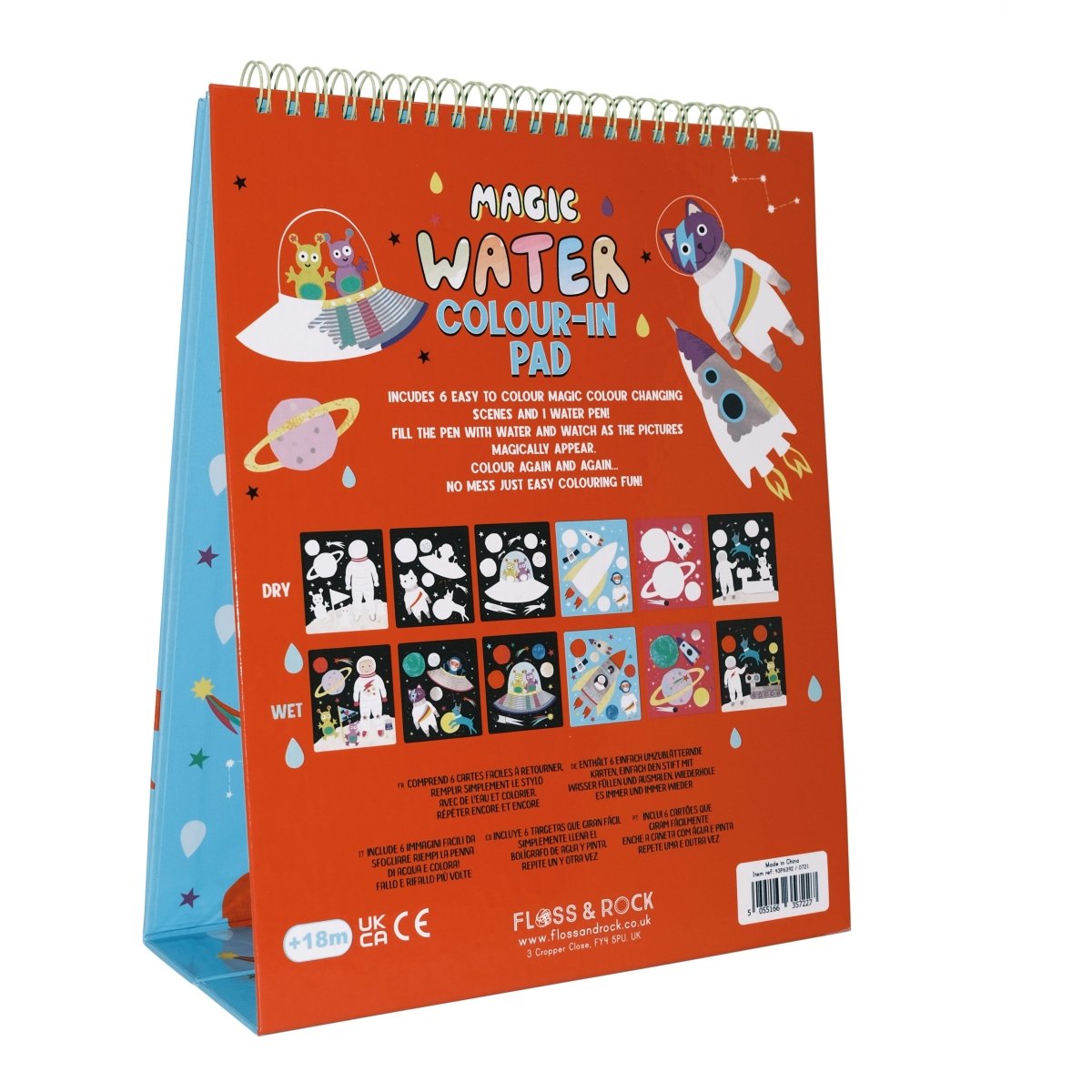 Magic Colour Changing Watercard Easel and Pen - Space - I Want That Present