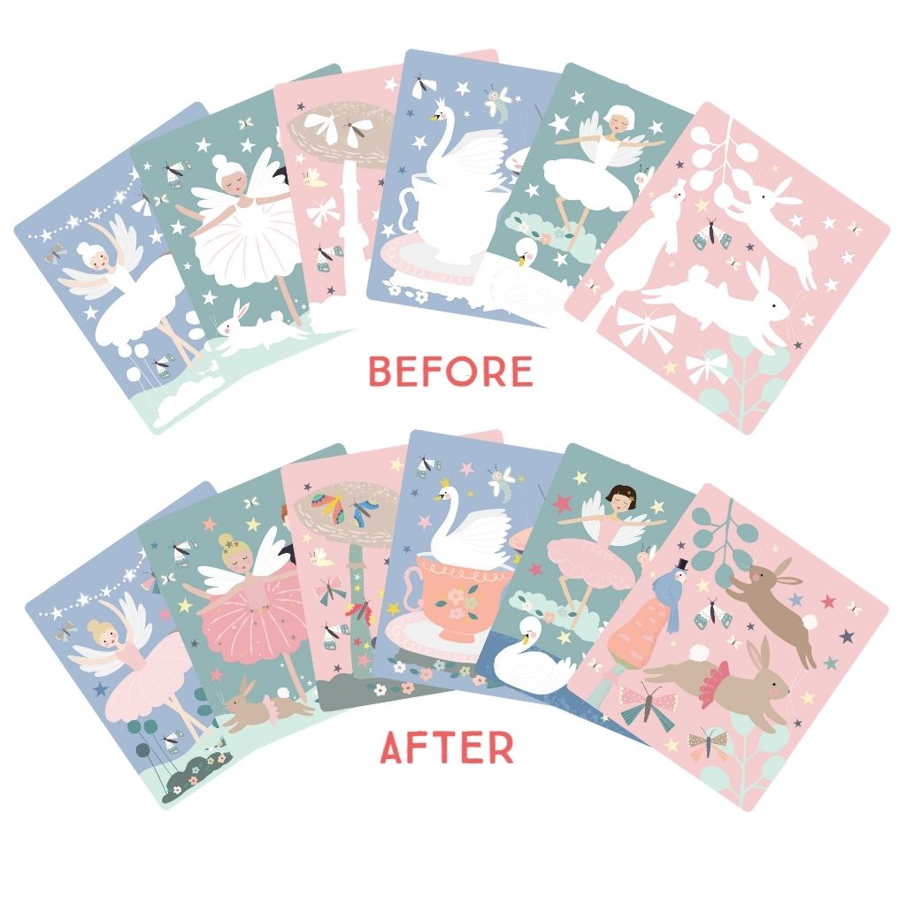 Magic Colour Changing Watercard Easel and Pen - Enchanted - I Want That Present