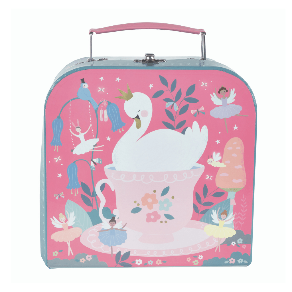 Tin Tea Set 7 Piece - Enchanted - I Want That Present