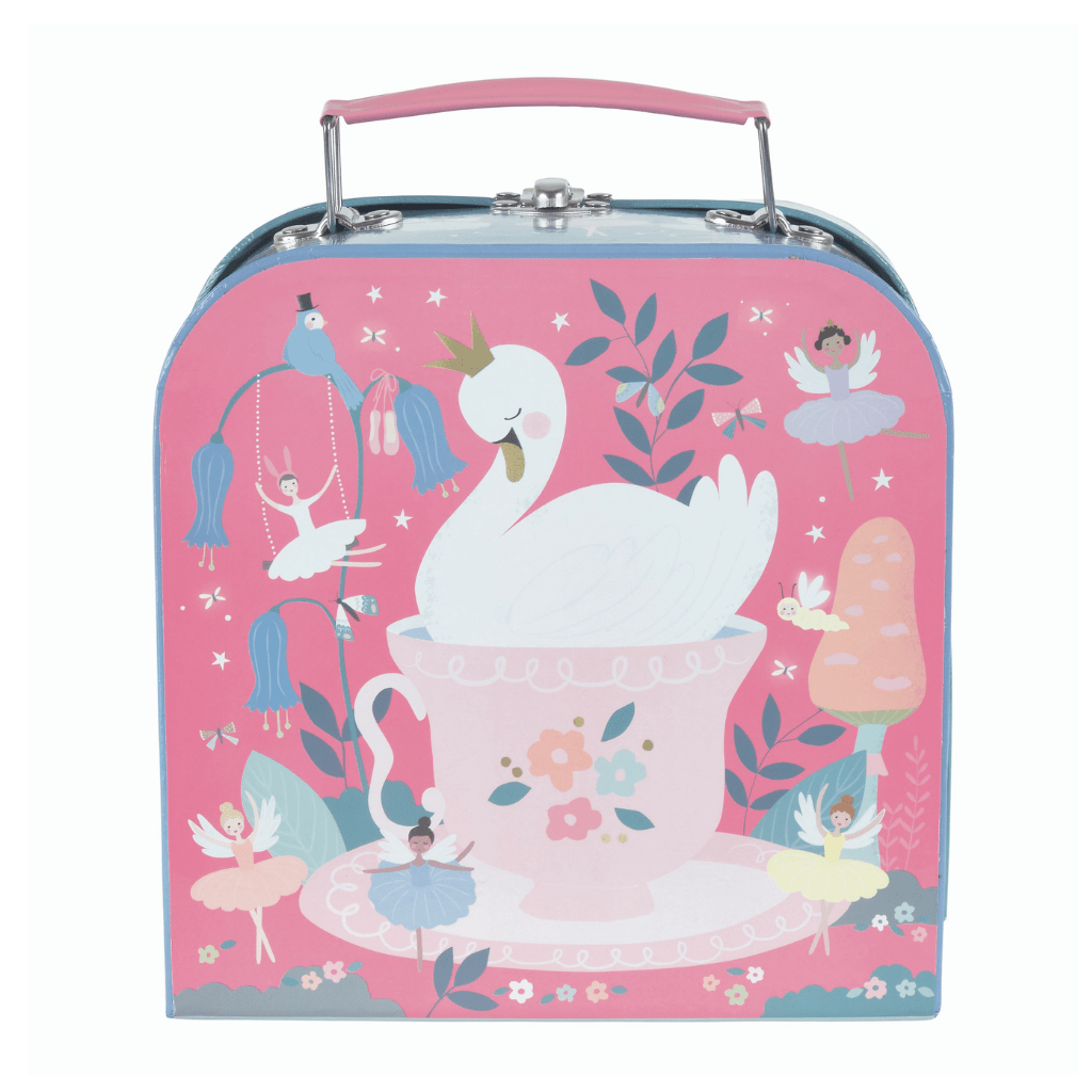 Tin Tea Set 7 Piece - Enchanted - I Want That Present