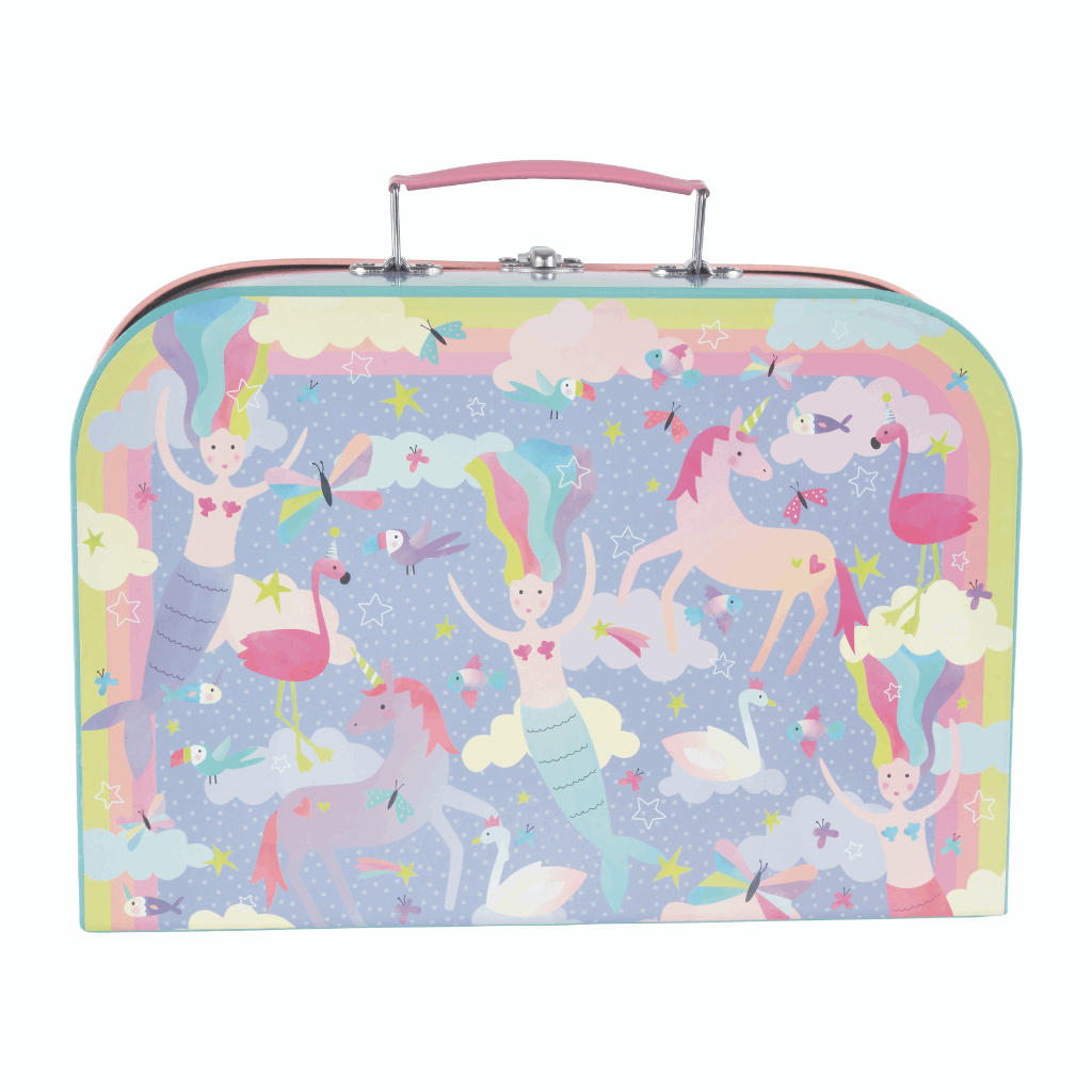 Floss & Rock Musical Tin Tea Set - Fantasy (15 piece set) - I Want That Present