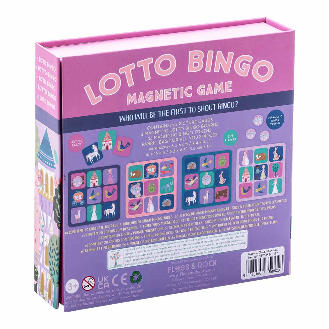 Magnetic Lotto Bingo - Fairy Tale - I Want That Present