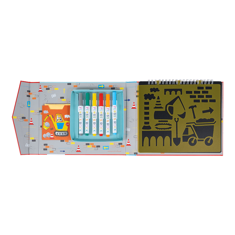 Chalk Board Sketchbook - Construction - I Want That Present