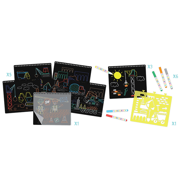 Chalk Board Sketchbook - Construction - I Want That Present