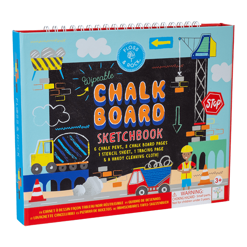 Chalk Board Sketchbook - Construction - I Want That Present