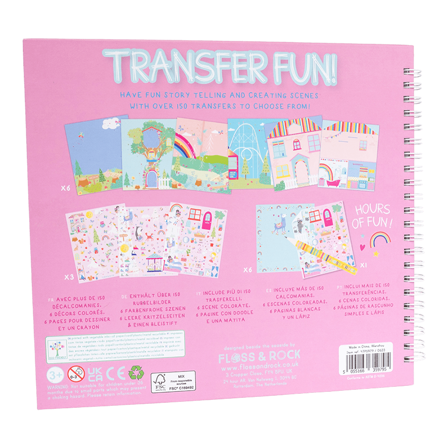 Transfer Fun - Rainbow Fairy - I Want That Present
