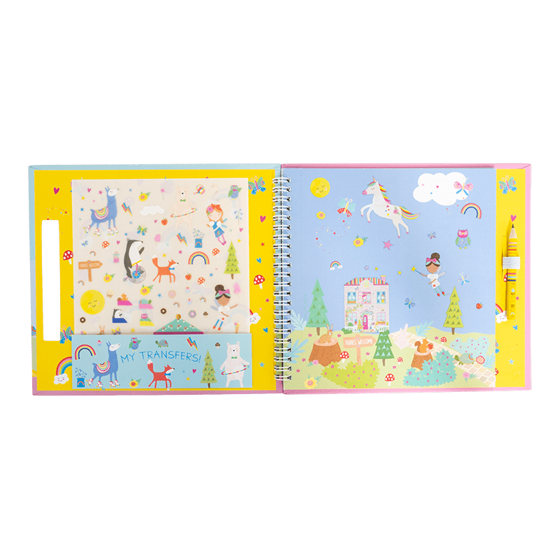 Transfer Fun - Rainbow Fairy - I Want That Present