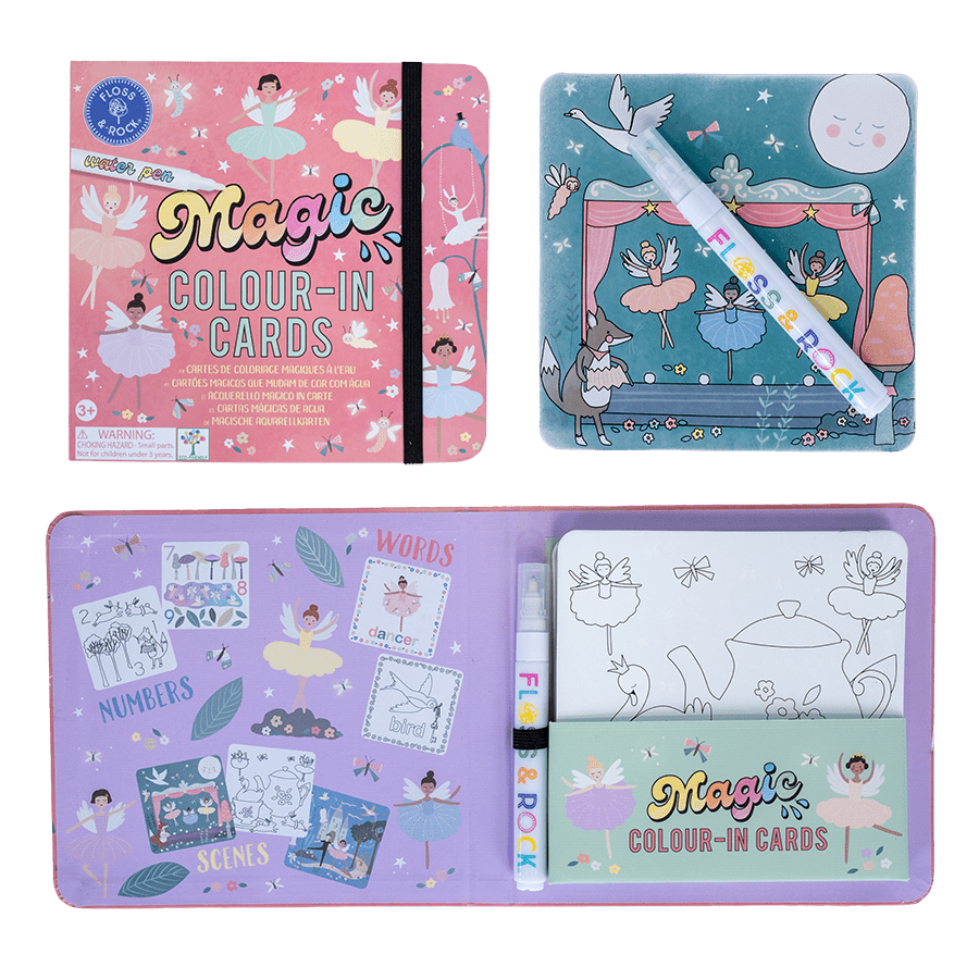 Magic Colour Changing Water Cards - Enchanted - I Want That Present