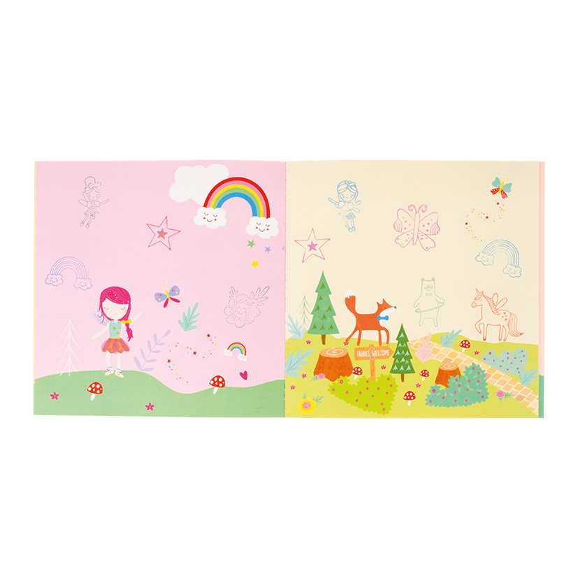 My Stamper Set - Rainbow Fairy - I Want That Present