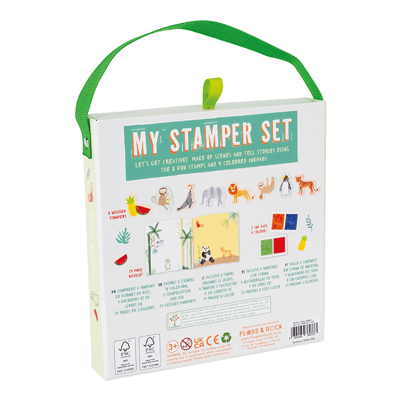 My Stamper Set - Jungle - I Want That Present