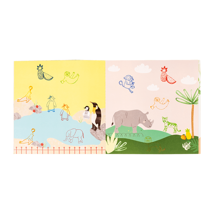 My Stamper Set - Jungle - I Want That Present