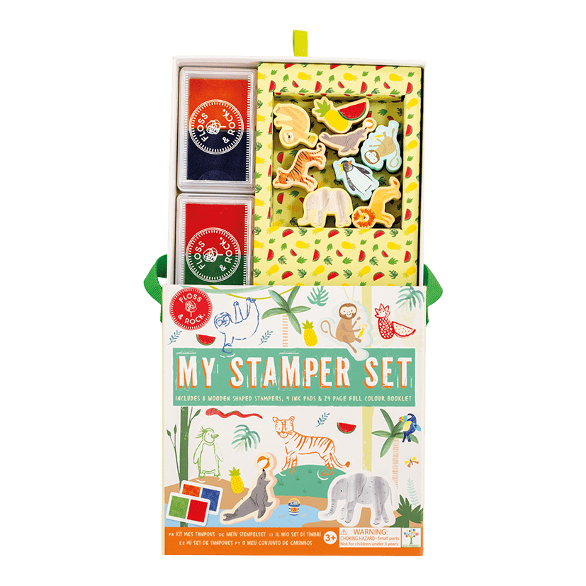 My Stamper Set - Jungle - I Want That Present