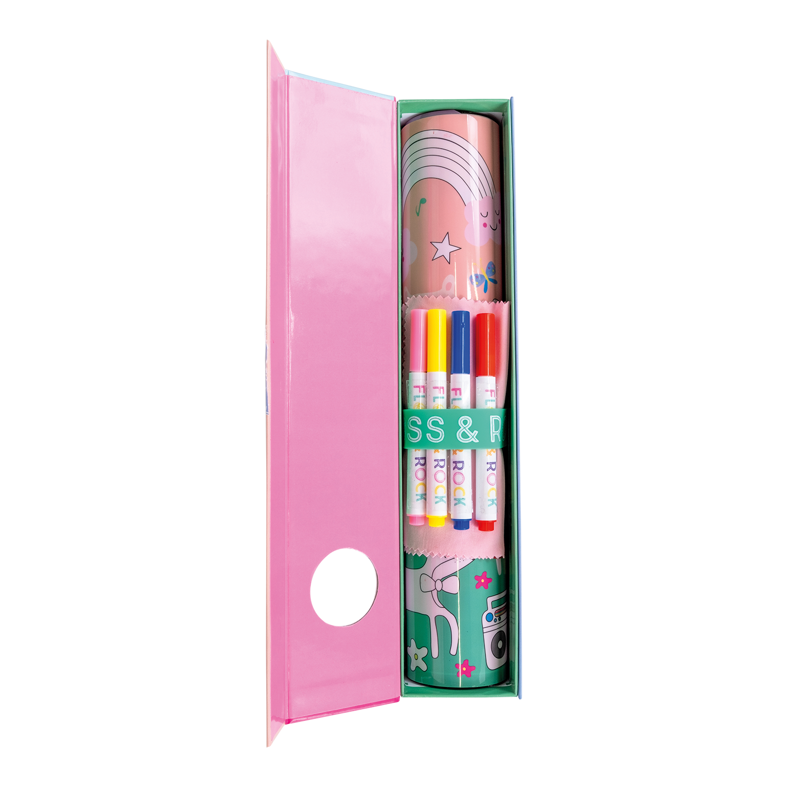 Colouring Fun & Games Mat - Rainbow Fairy