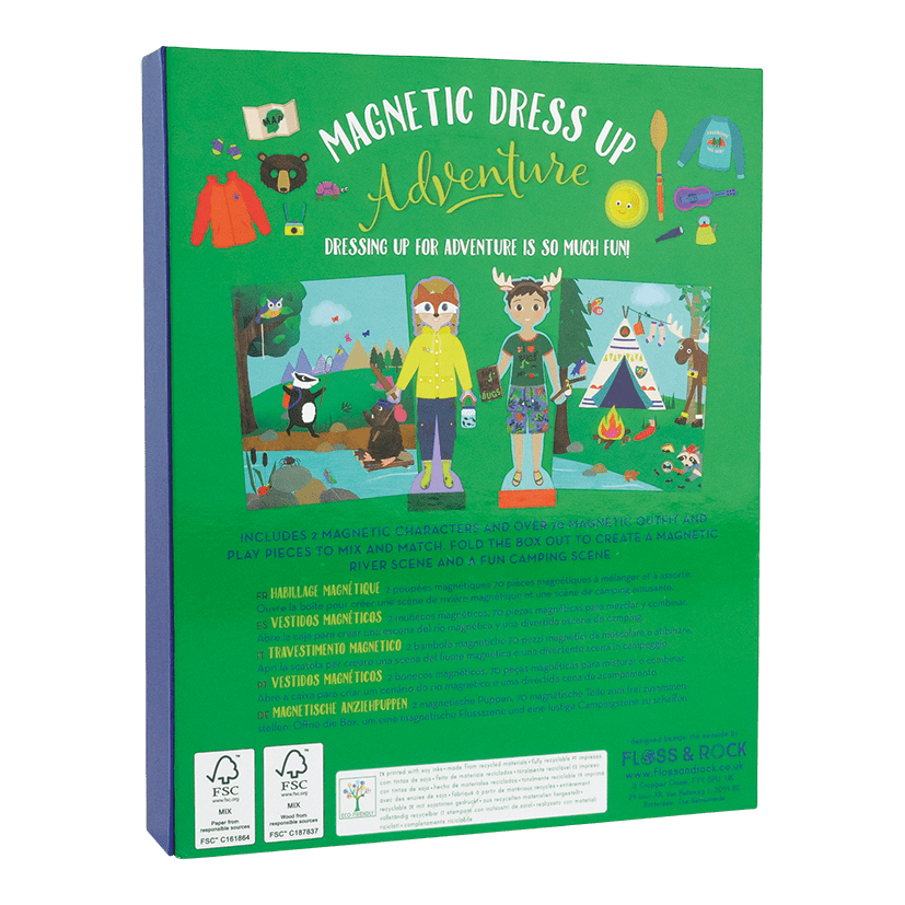 Magnetic Dress Up - Adventure - I Want That Present