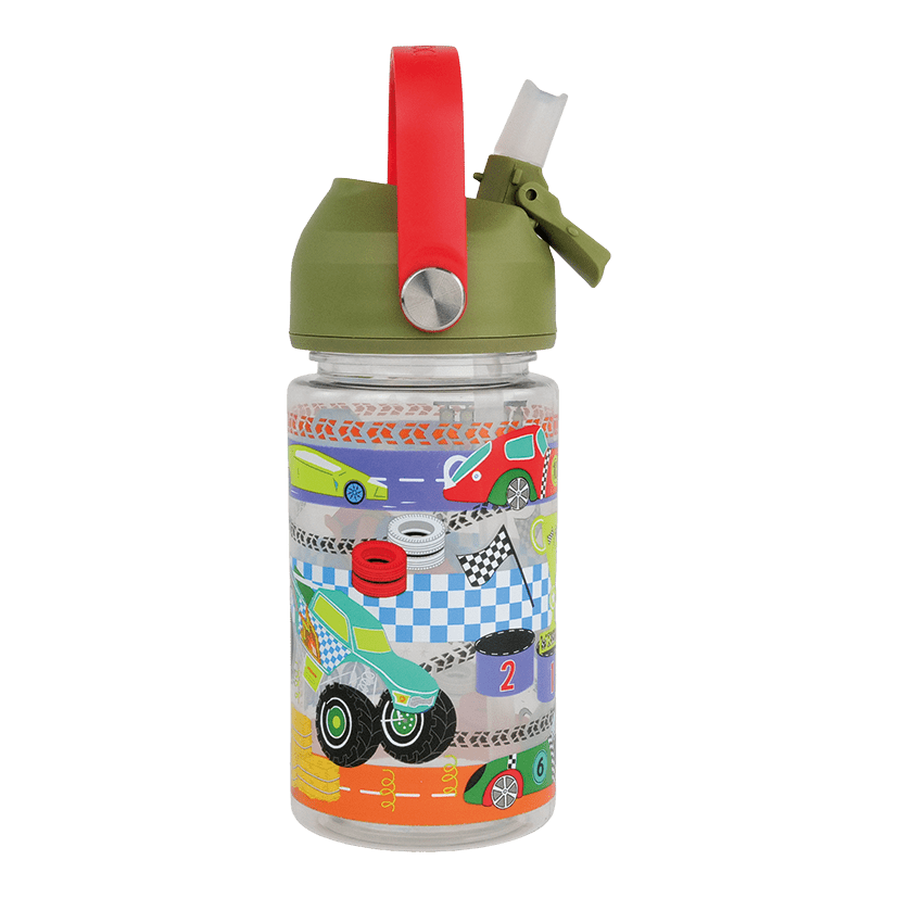 Tritan Drinks Bottle - Cars - I Want That Present