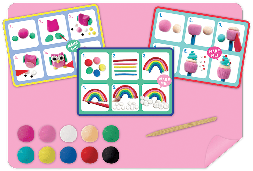 Clay & Play - Rainbow Fairy - I Want That Present