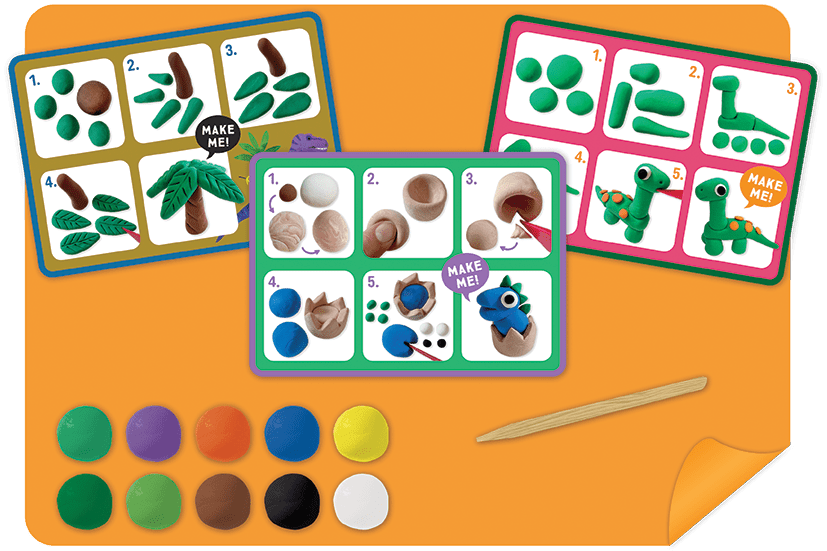 Clay & Play - Dinosaur - I Want That Present